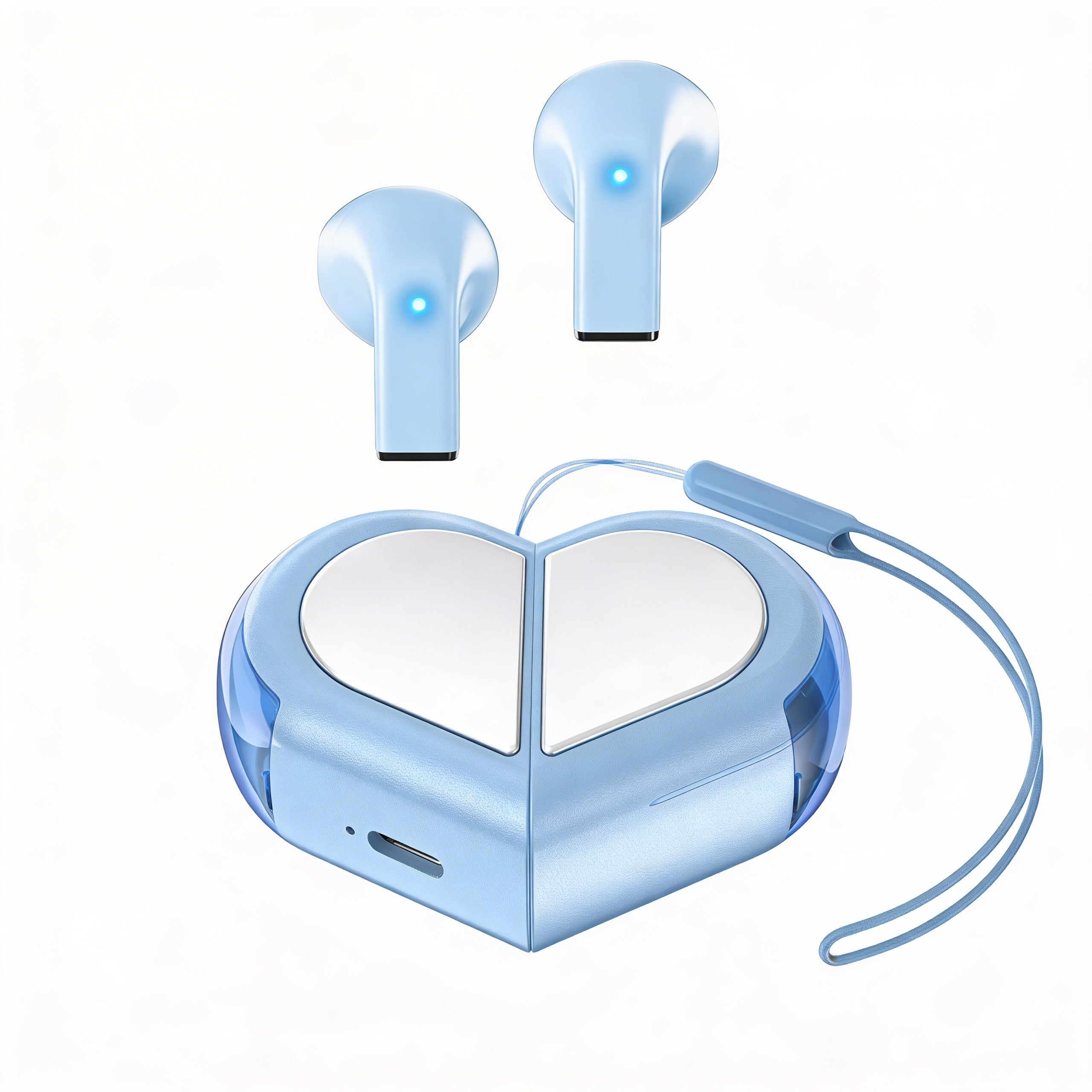 Trymiss K520 Mini Corazón Audífonos Bluetooth