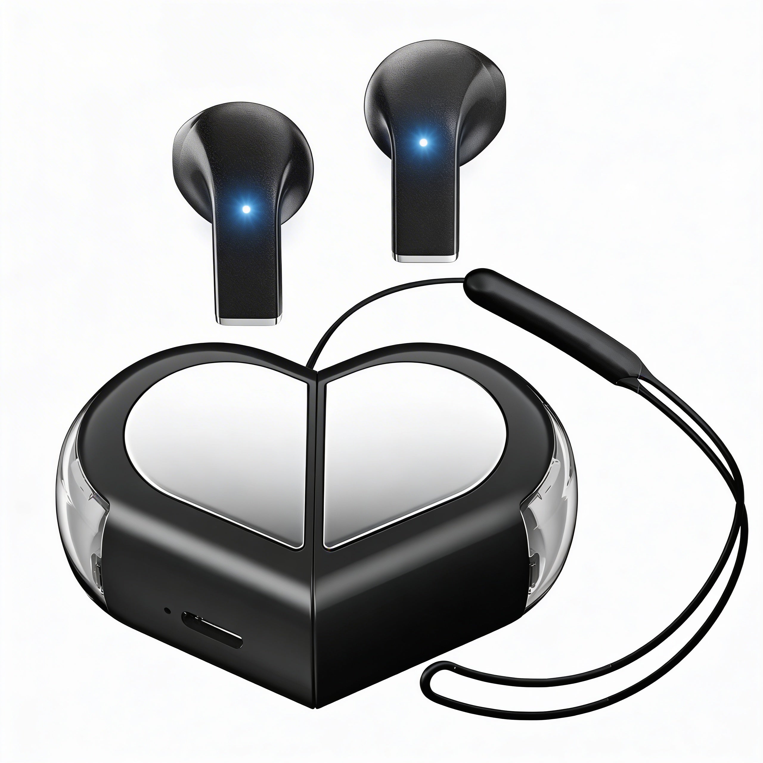 Trymiss K520 Mini Corazón Audífonos Bluetooth