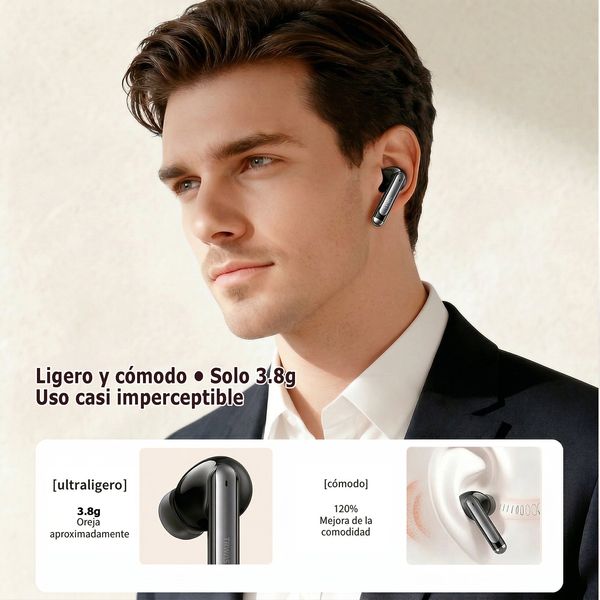 Trymiss S65 In-Ear Audífonos Bluetooth