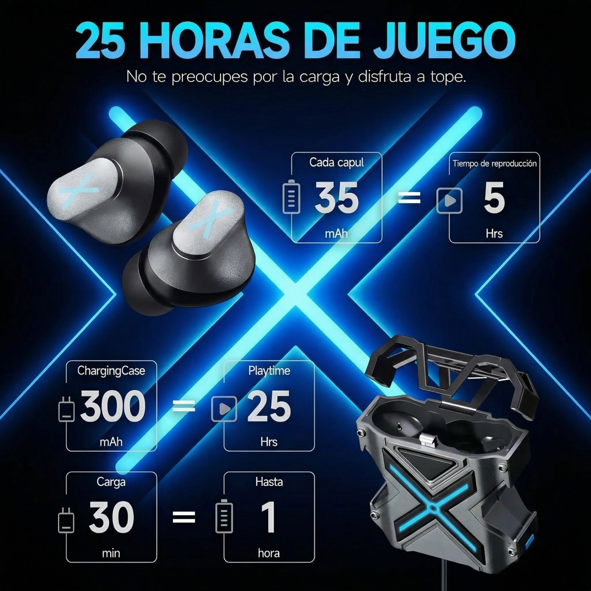 Trymiss K89 Gamer Audífonos Bluetooth