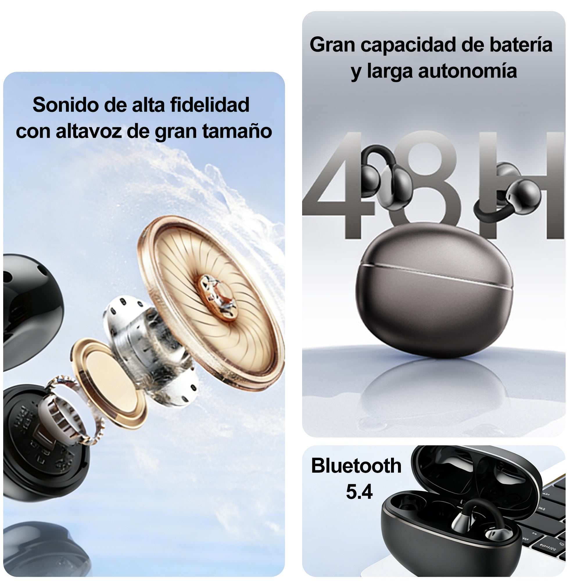 Trymiss J07 CLIP Audífonos Bluetooth