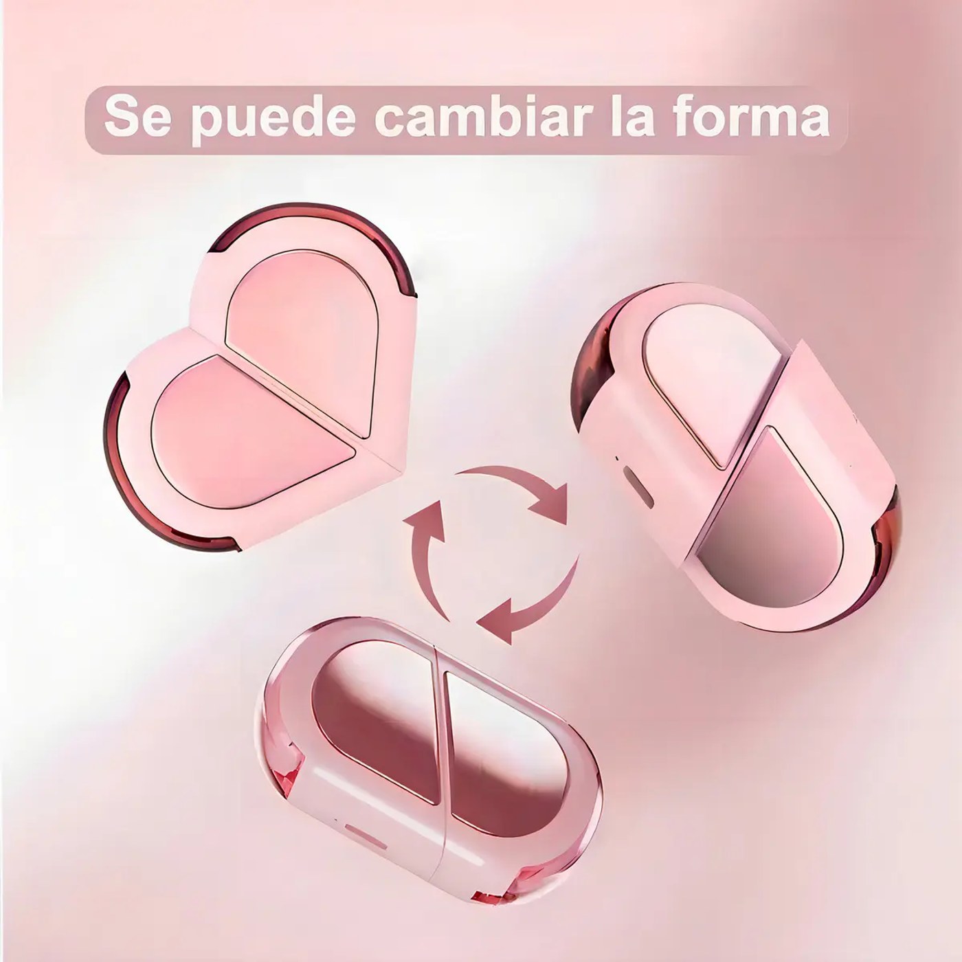 Estuche con forma convertible